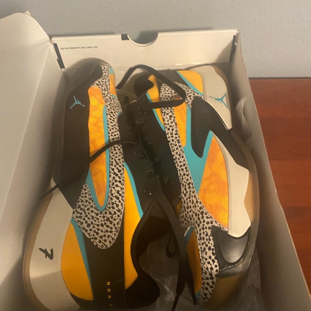 Jordan Athletic Shoes - Yellow, Blue, Black Luka 2